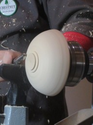 Base of a small dish